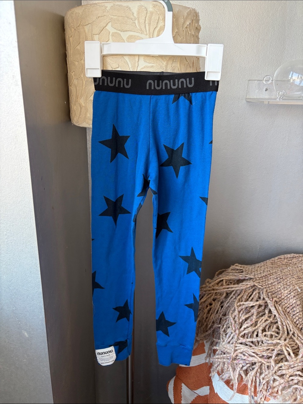 nununu Blue and Black Star Bottoms